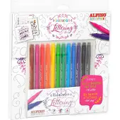 Alpino Set Beschriftungsmarker 12 Marker + Buch