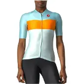 Castelli Aero Pro Kurzarm-radtrikot Blau M Damen Blau M