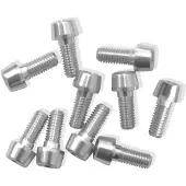 MSCH Copenhagen Tiso Bolts M6x20 Argent Anodised 10 Units One Size