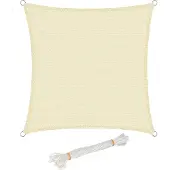 OEM Rechthoekiges Sonnenschutzdach 4x6m Crème HDPE