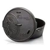Petromax - Feuertopf - Topf Gr 10,8 l - ft12 schwarz/grau