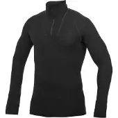 Woolpower Skipullover Zip Turtleneck Lite Schwarz-XL