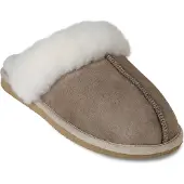 Shepherd 468 Jessica - Damen Hausschuhe - 025-Stone, Größe:39 EU