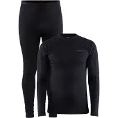 Craft Baselayer-Set Core Warm Baselayer Set Black Herren-XS