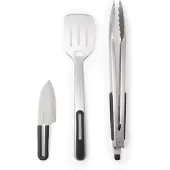 BioLite Prep&Grill Toolkit 3-teiliges Set Grillbesteck mit Tasche