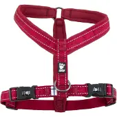 Hurtta Casual Y-Geschirr, Farbe::weinrot, Brustumfang::90cm