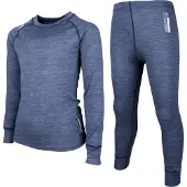 Lindberg Merino Thermounterwäsche JR Merinomix, Orion Blue, 110