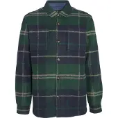 Barbour - &Uuml;berhemd mit Tartanmuster - Chapter Tailored Check Overshirt Green Loch Tartan für Herren - Größe S - Grün