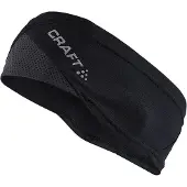 Craft Stirnband Adv Lumen Fleece Headband Black S Unisex