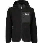Didriksons Exa Fleecejacke, Schwarz, 150