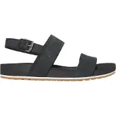 Timberland Malibu Waves 2Band Sandal Black Nubuck Damen-Schuhgröße 37