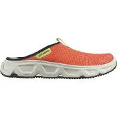 Salomon Clogs Reelax Slide 6.0 "Fiery Red / White / Sunny Lime" für Damen