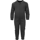 Lindberg Merino Overall, Black Melange, 86-92