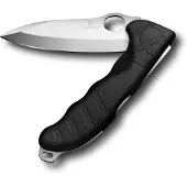 Victorinox - Multifunktionales Taschenmesser - Hunter Pro M Noir One Hand + Etui Kaki - schwarz