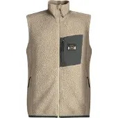 Lundhags Flok Wool MS Pile Weste, Zwischenschicht, beige