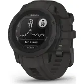 Garmin Instinct 2S Solar - Smartwatch - 40 mm - Carbon-Schwarz - Sportuhr mit Band - Silikon - Handgelenkgröße: 112-180 mm