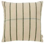 Fonq Linen Line Zierkissen 50 x 50 cm - Beige