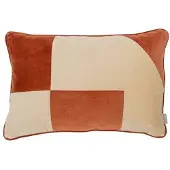 Fonq Velvet Zierkissen 40 x 60 cm - Terra