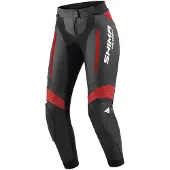 SHIMA Miura 2.0 Damen Schwarz Rot Motorrad Lederhose Größe 38
