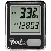 Techwell 4 Function Wireless Fahrradcomputer