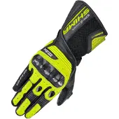 SHIMA STR-2 Vented Schwarz Gelb Perforierte Handschuhe Größe S