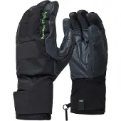 Black Diamond - Eiskletterhandschuhe aus PrimaLoft&reg; - Punisher Gloves Black aus Leder - Größe XL - schwarz