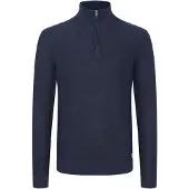11 Project klassischer PRTillmann Fine Herren Troyer mit Stehkragen Pullover 21301005-ME-1940101 Blau