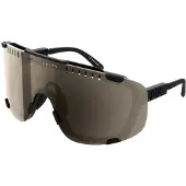 POC Sonnenbrille Devour Wide Fit Unisex Uranium Black/Clarity Trail/Partly Sunny Silver