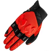 SHIMA Drift Rot Schwarz Handschuhe Größe L