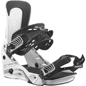 Salomon Snowboard - Freestyle Snowboard Bindungen - Hologram White - Größe S - Weiß