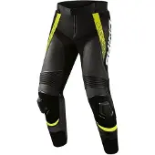 SHIMA STR 2.0 Schwarz Gelb Motorrad Lederhose Größe 56