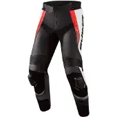 SHIMA STR 2.0 Schwarz Weiß Rot Motorrad Lederhose Größe 56