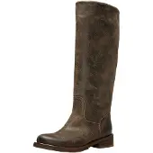 Felmini Cooper A712 Bikerstiefel aus Leder mit rutschfester Sohle und Vintage-Lederverarbeitung