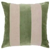 Fonq Stripe Zierkissen 50 x 50 cm - Grün