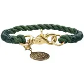 Hunter Halsband Buchstabe oliv 40cm