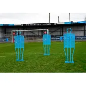 Precision Präzisions-Senior-Pro-Schlägerpuppe (einzeln) Blau