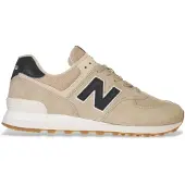 New Balance 574 Wildleder Trainer, Beige 40.5 EU
