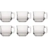 Duralex Teeglas 4270C Lys 22 cl - Hartglas Transparent 6 Stück