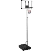 vidaXL Basketballständer Transparent 280-350 cm Polycarbonat