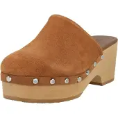 Scholl Clog Hailey Suede Damen Brandy-Schuhgröße 40