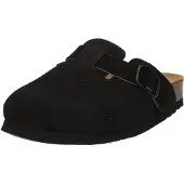 Scholl Clog Fae New Suede F Damen Black-Schuhgröße 42