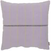 Fonq Linen Line Zierkissen 50 x 50 cm - Lavendel