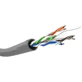 Goobay CAT 6 Netzwerkkabel, U/UTP, grau