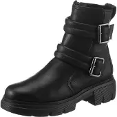 Paul green Calf Stiefelette Schwarz in Gr. 37.5