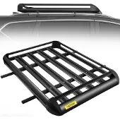 OEM Aluminium-Auto-Dachträger XL-B für SUV mit Stangen, 63x40 Zoll, imperiale Größe