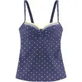 LASCANA Bügel-Tankini-Top "Monri" mit kontrastfarbenem Detail