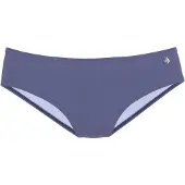 LASCANA Bikini-Hose "Monri", Damen, Gr. 36, N-Gr, blau, Recycling-Polyamid, unifarben, Badehosen Bikini-Hose, in Unifarbe