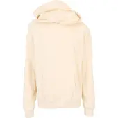 Urban Classics lässiger Herren Hoodie Rippbündchen Kapuze 280 g/m² mit Baumwolle Ecru-Weiß