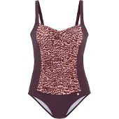 LASCANA Badeanzug mit bedruckter Front