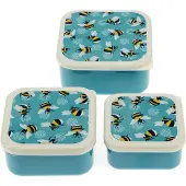 Rex London Snack-Boxen 3er-Set Bumblebee